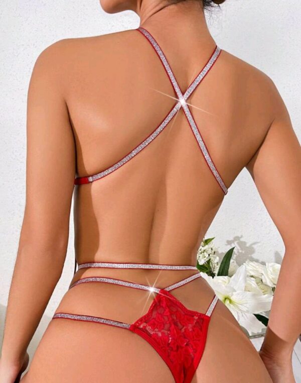 Rojo Tiras Brillantes (Talla M) - Image 3